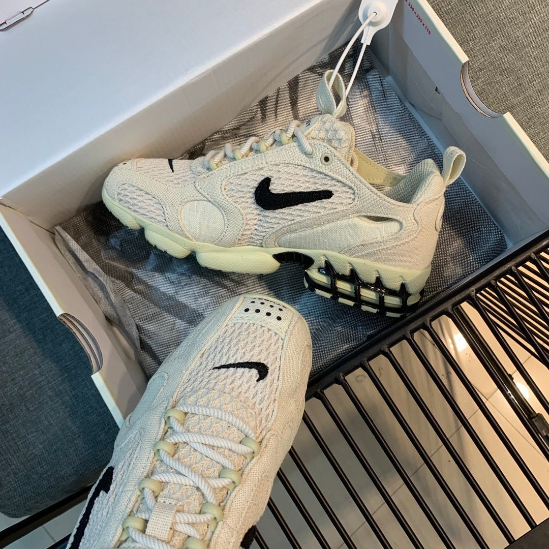 Air Zoom Spiridon Cage 2 Stussy Fossil