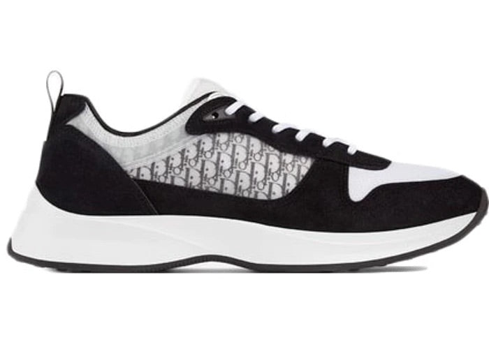 CD B25 Oblique Runner Sneaker Black Suede