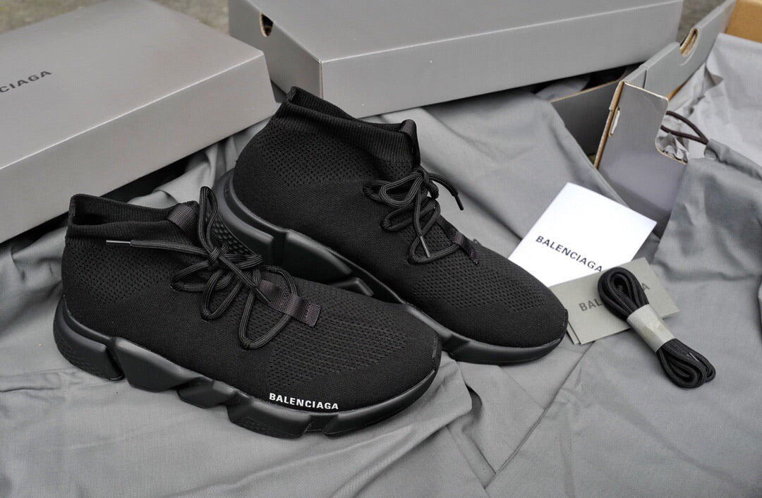 Speed Trainer Lace Up Black