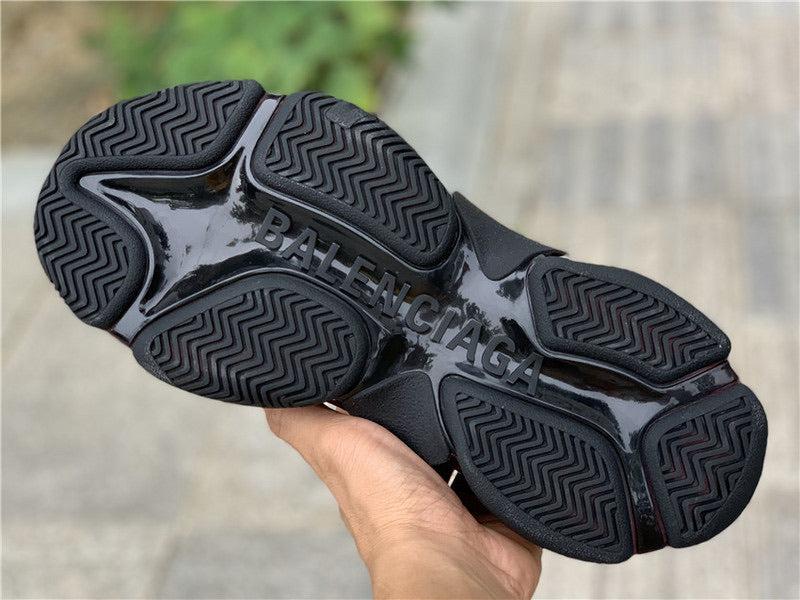 Triple S Clear Sole Neon Pink