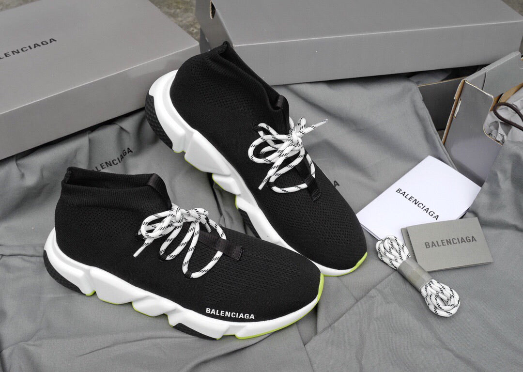 Speed Lace Up Yellow Sole