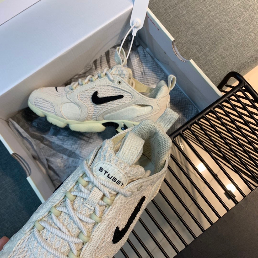 Air Zoom Spiridon Cage 2 Stussy Fossil