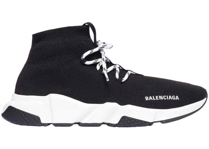Speed Lace Up Black