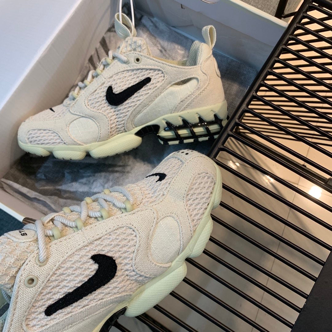 Air Zoom Spiridon Cage 2 Stussy Fossil