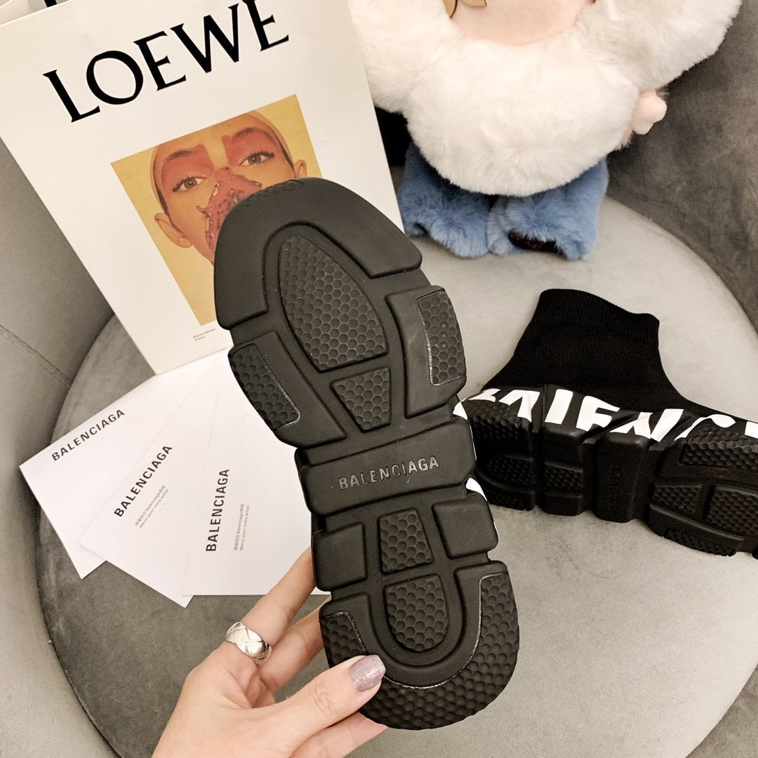 Speed Graffiti Trainers Black