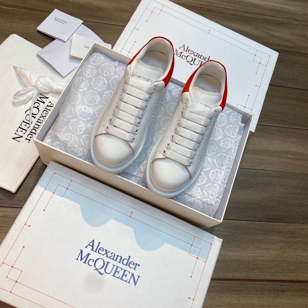 AMQ Oversized White Red