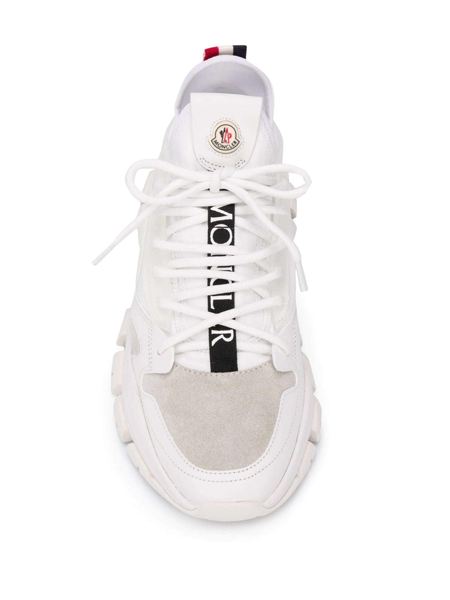Logo patch lace-up sneakers