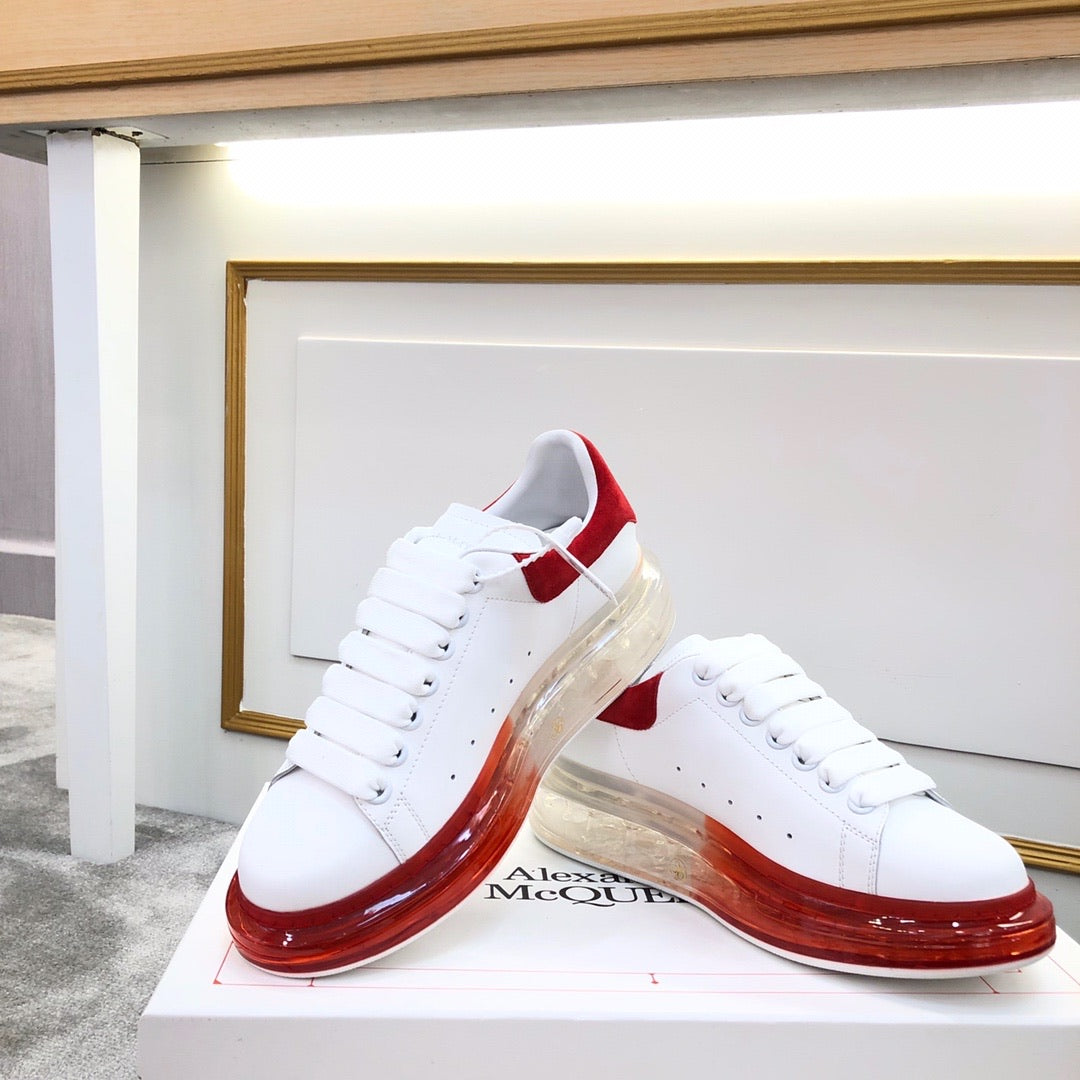 AMQ Oversized White Red bubble