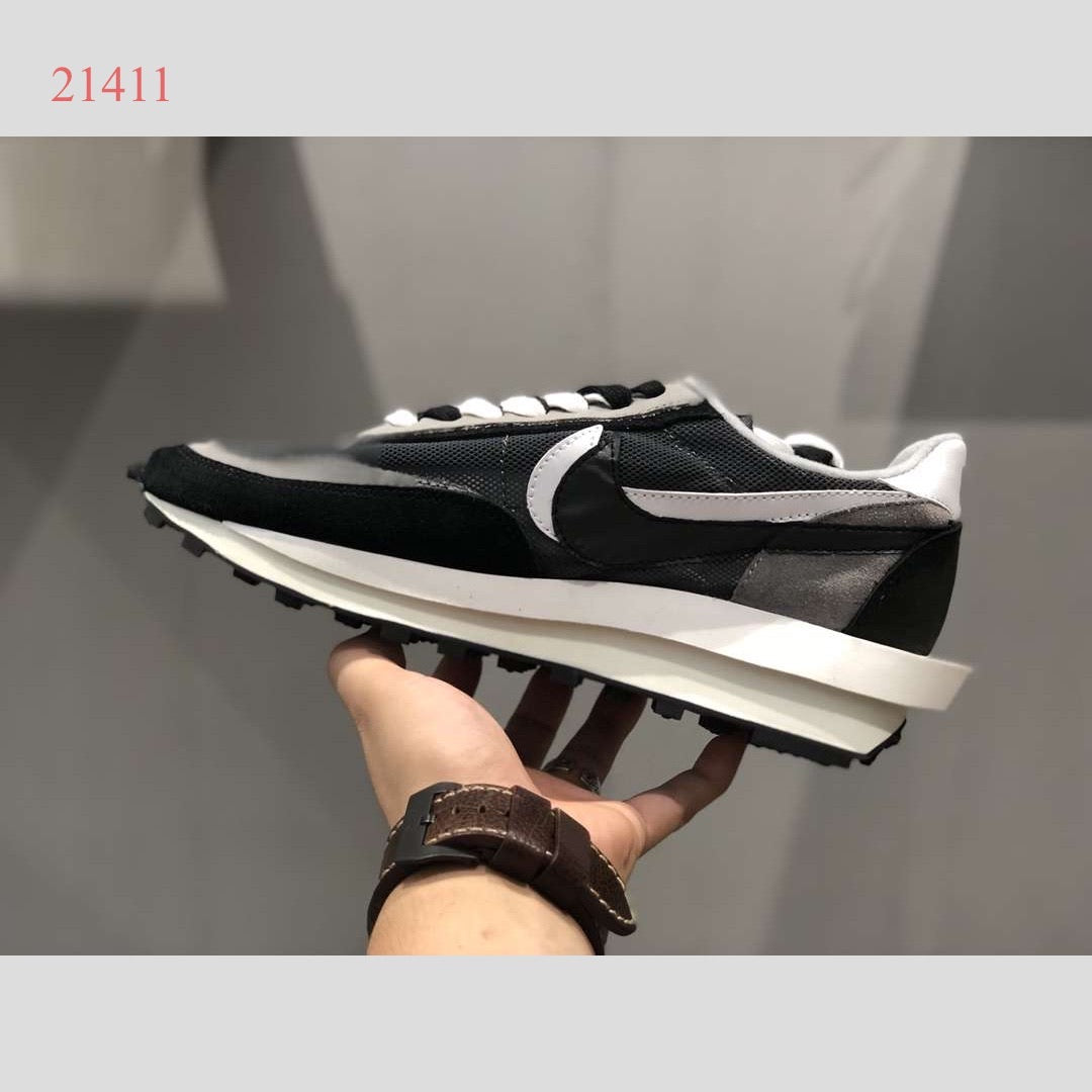 Vaporwaffle sacai Black White