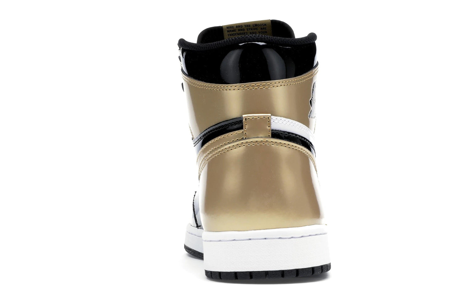 J1 Retro High NRG Patent Gold Toe
