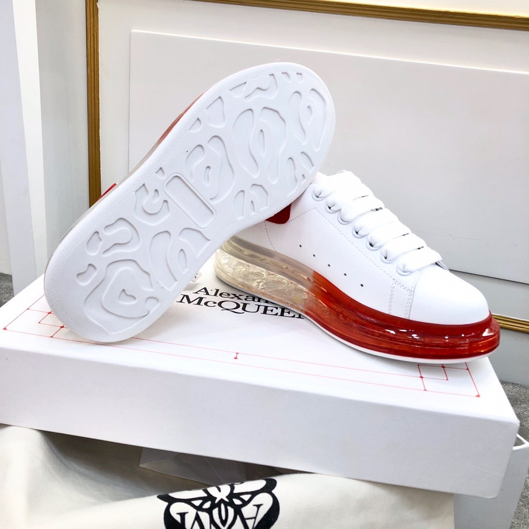 AMQ Oversized White Red bubble