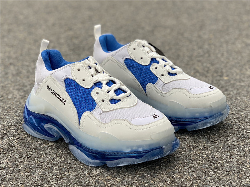 Triple S Clear Sole Blue