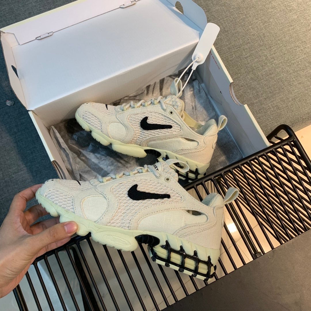 Air Zoom Spiridon Cage 2 Stussy Fossil