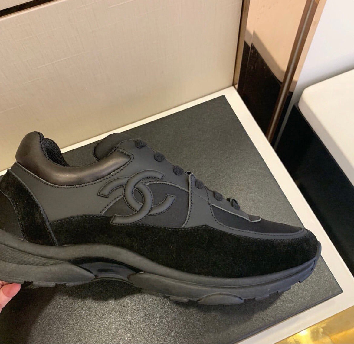 CC Triple Black Suede