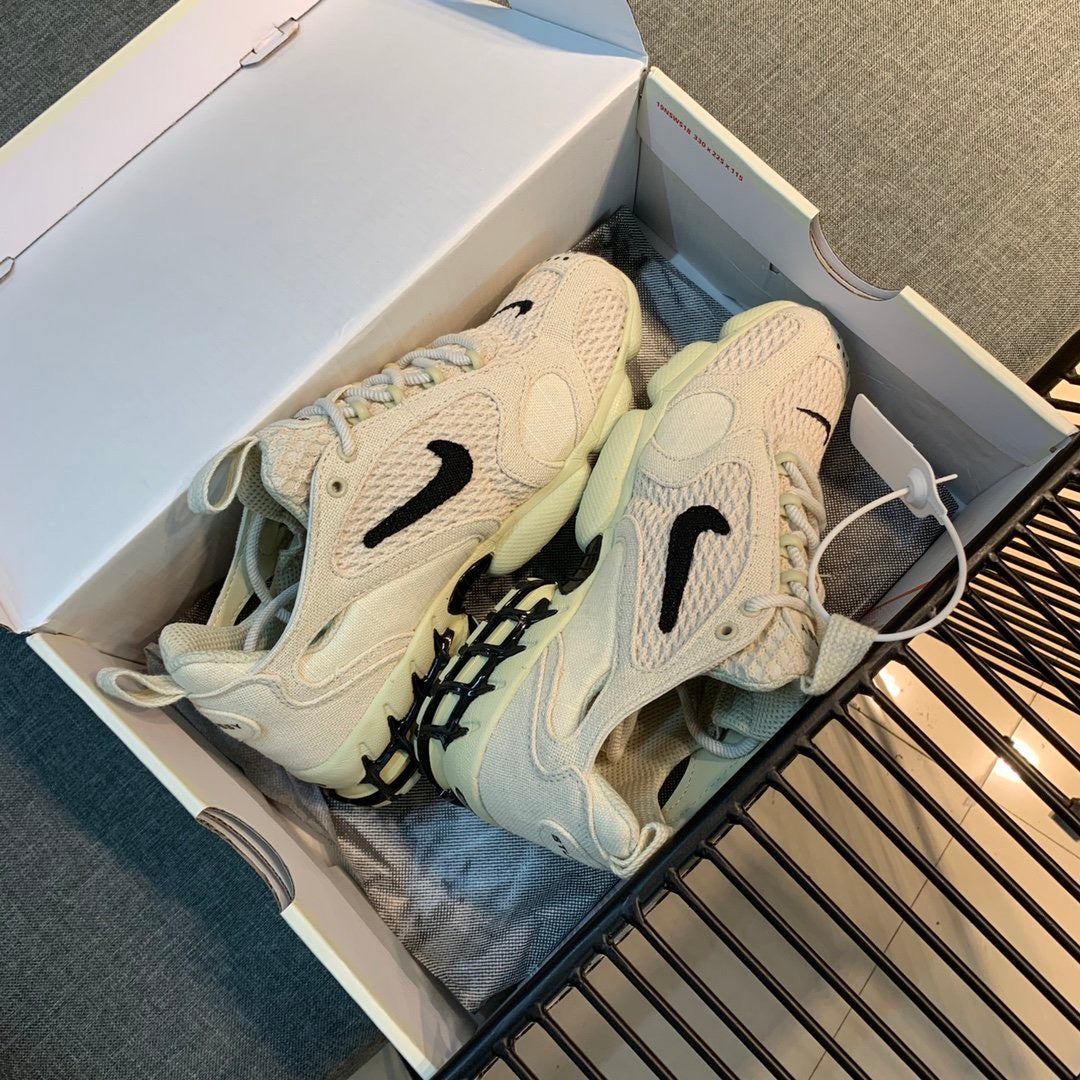 Air Zoom Spiridon Cage 2 Stussy Fossil