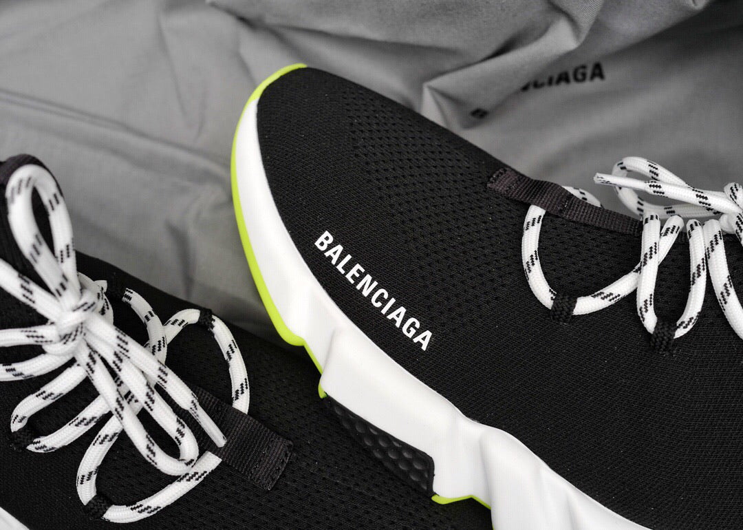 Speed Lace Up Yellow Sole