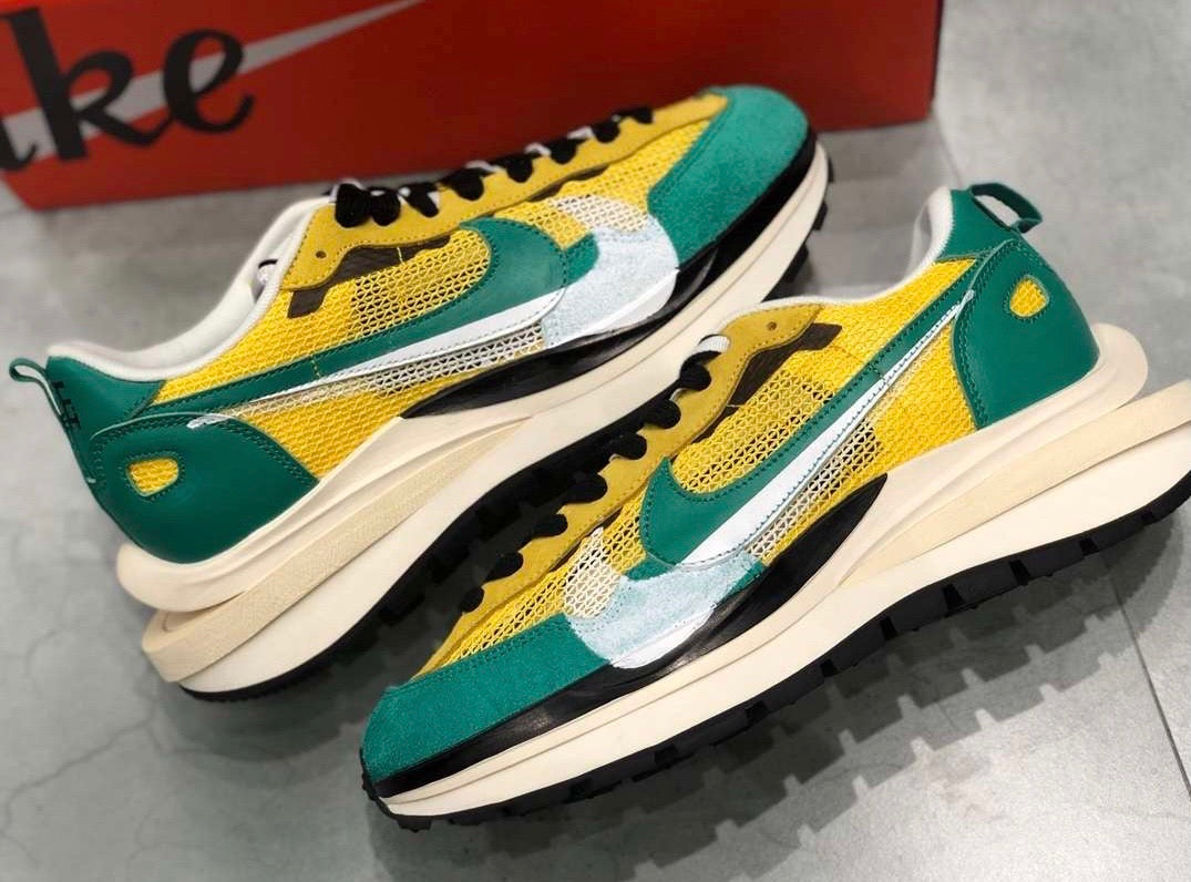 Vaporwaffle sacai Tour Yellow Stadium Green