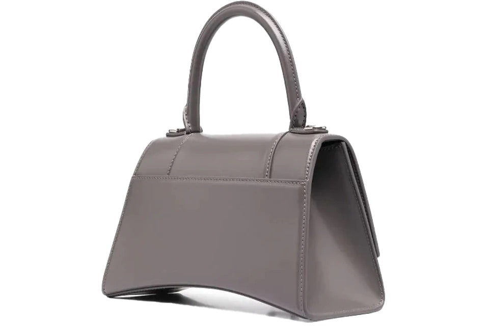 Hourglass Top Handle Bag Grey